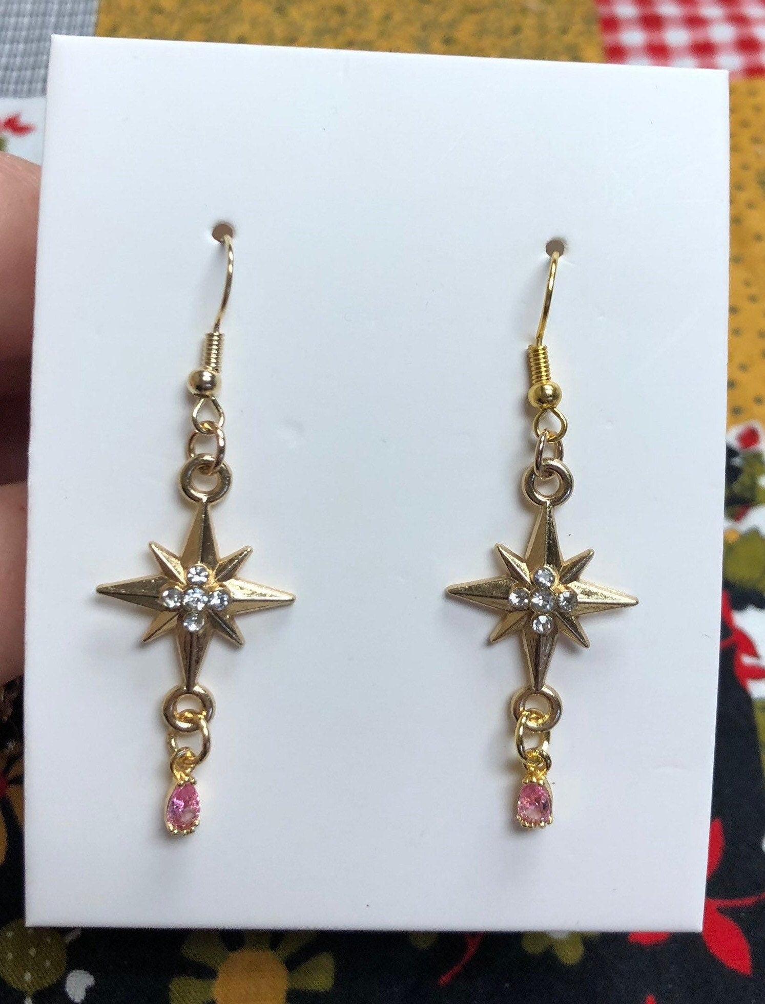 North Star Earrings (Many Colors)