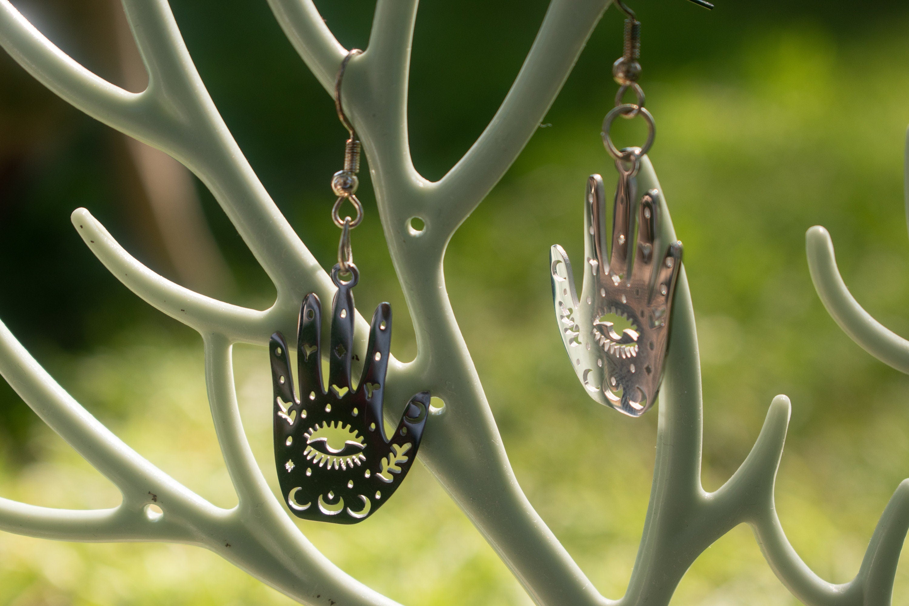 The Psychic Eye - Divine Feminine Earrings in Gold or Silver