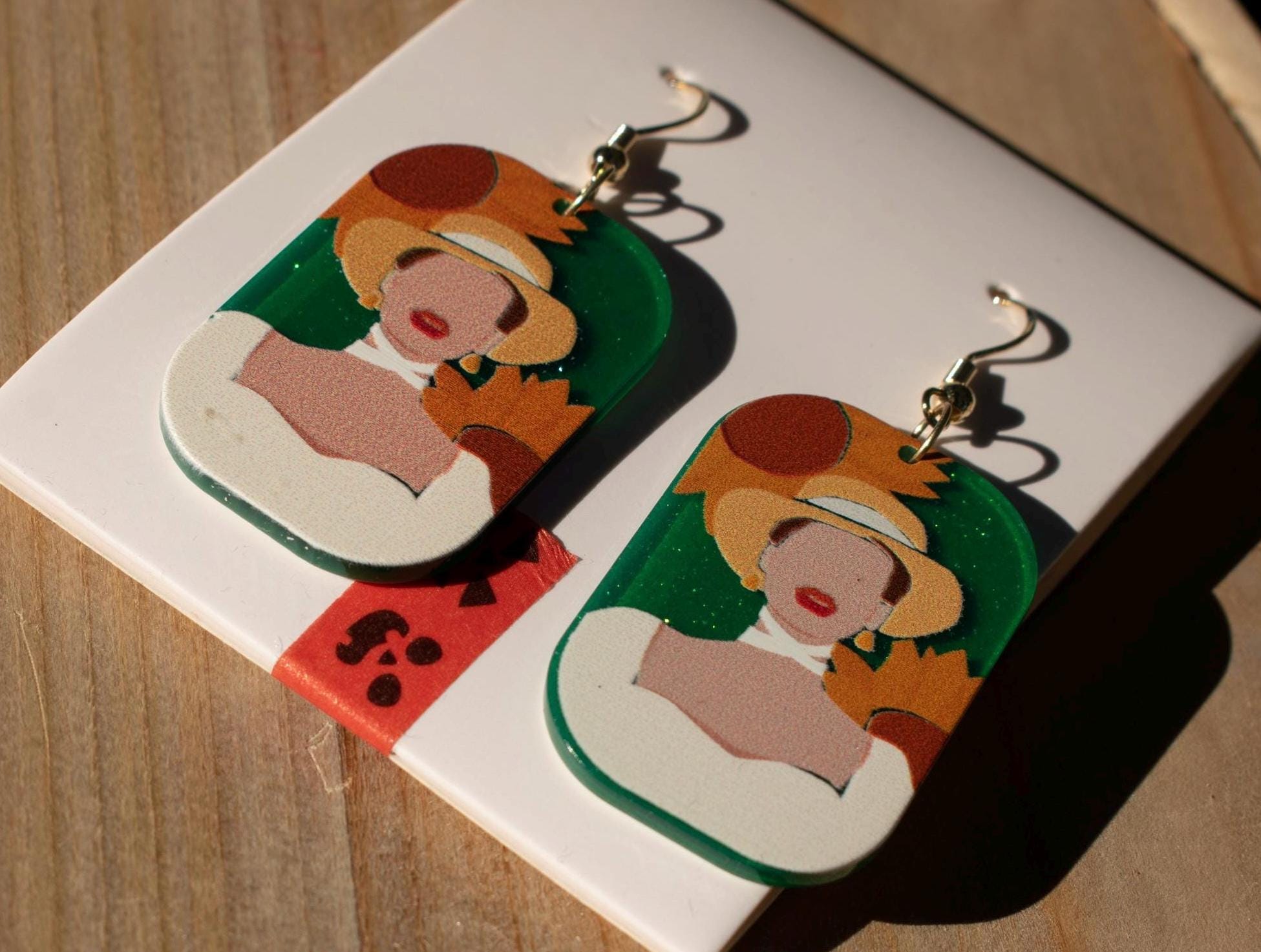 Botanical Gardens Tableau Earrings