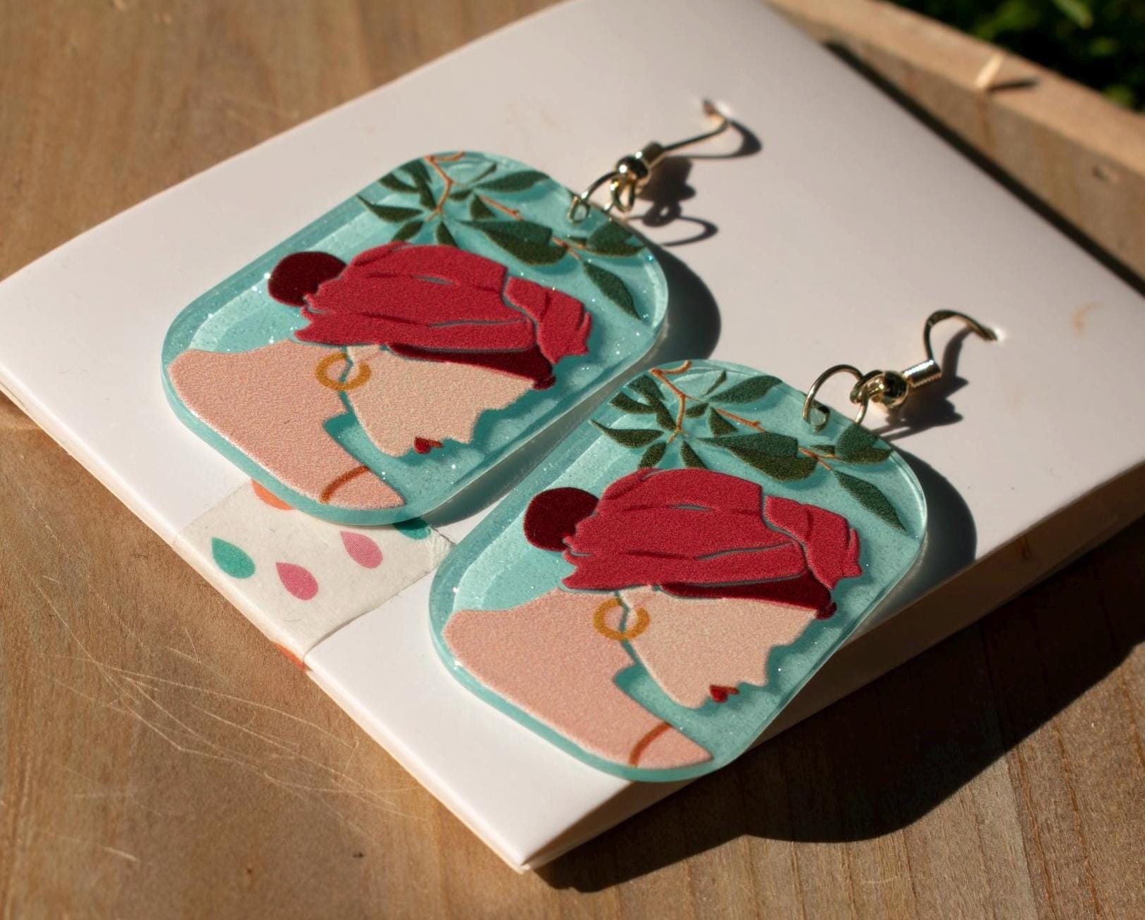 Italian Vacation Tableau Earrings