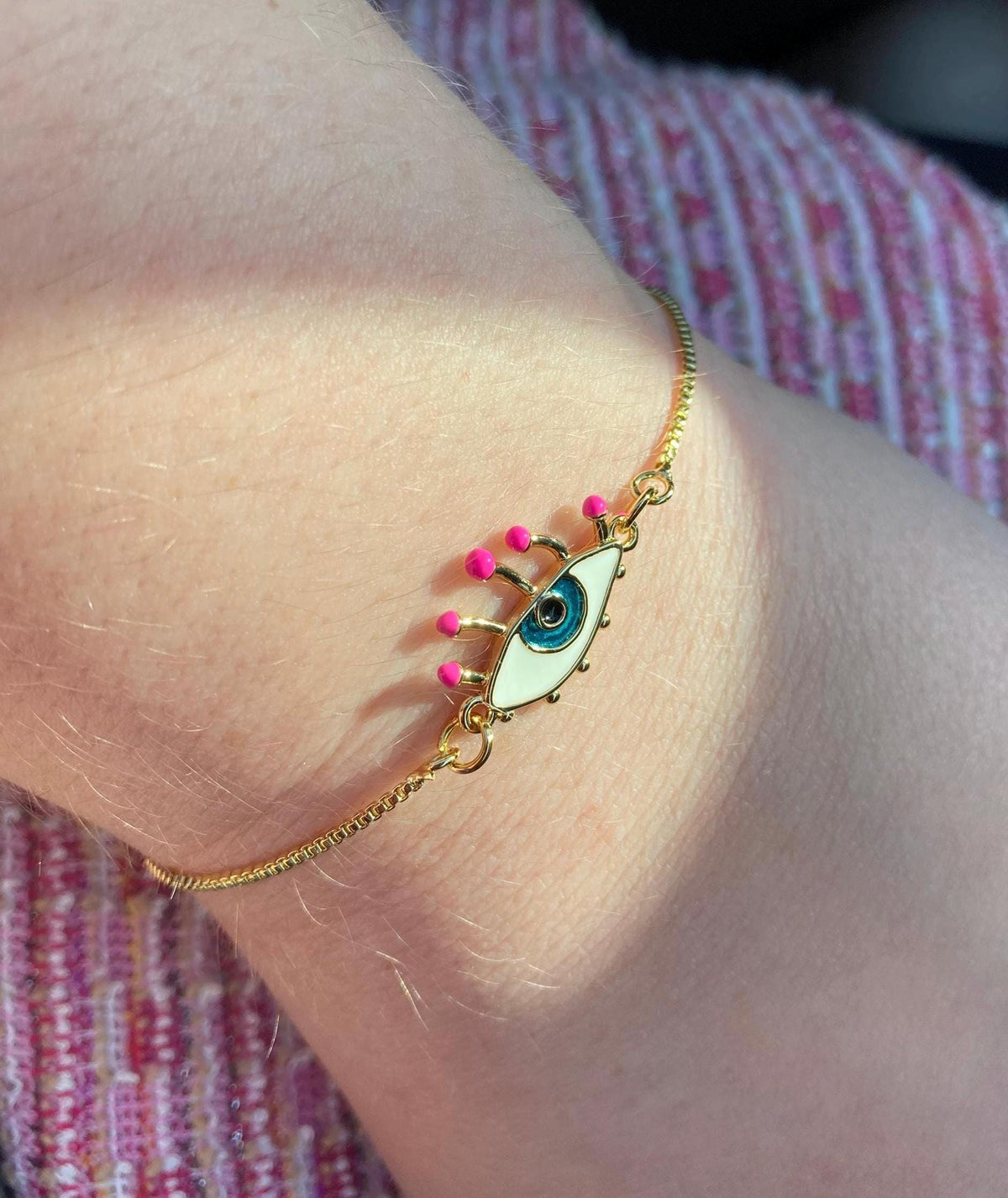 Luscious Lashes - Evil Eye Bracelet