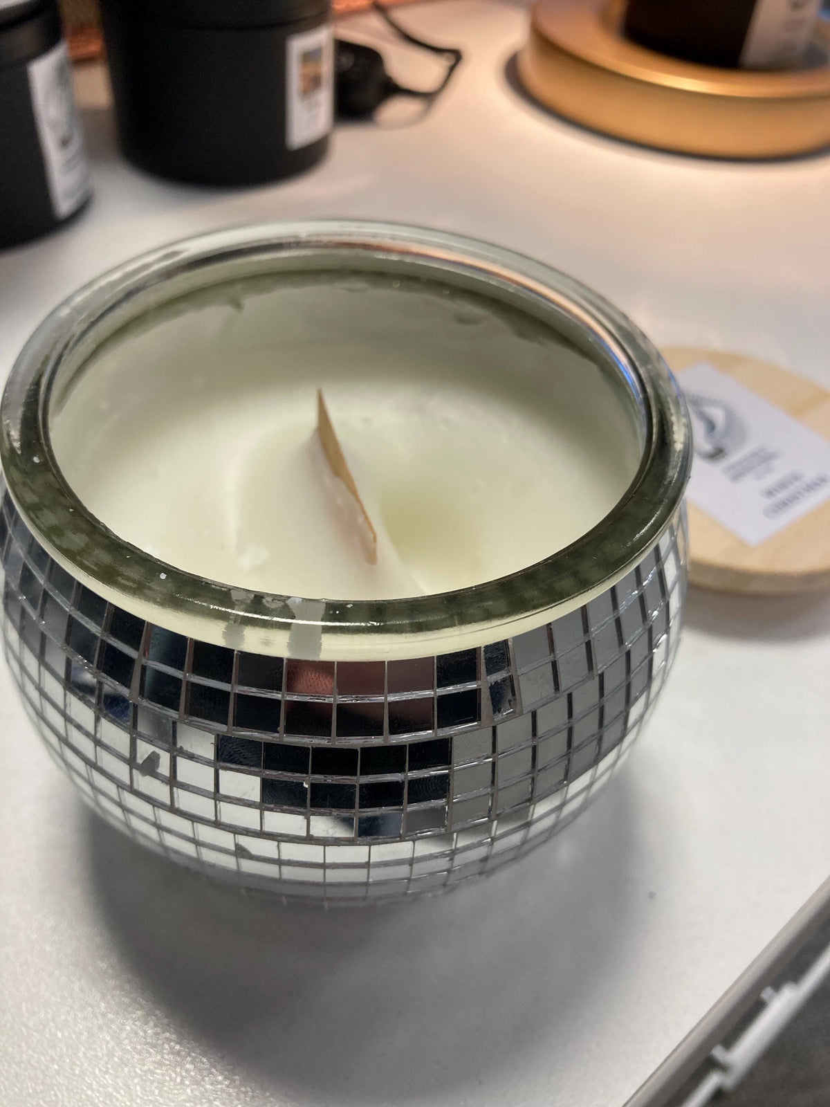 Caramel Latte - Hand Poured Beeswax Candle (Toxin-Free)