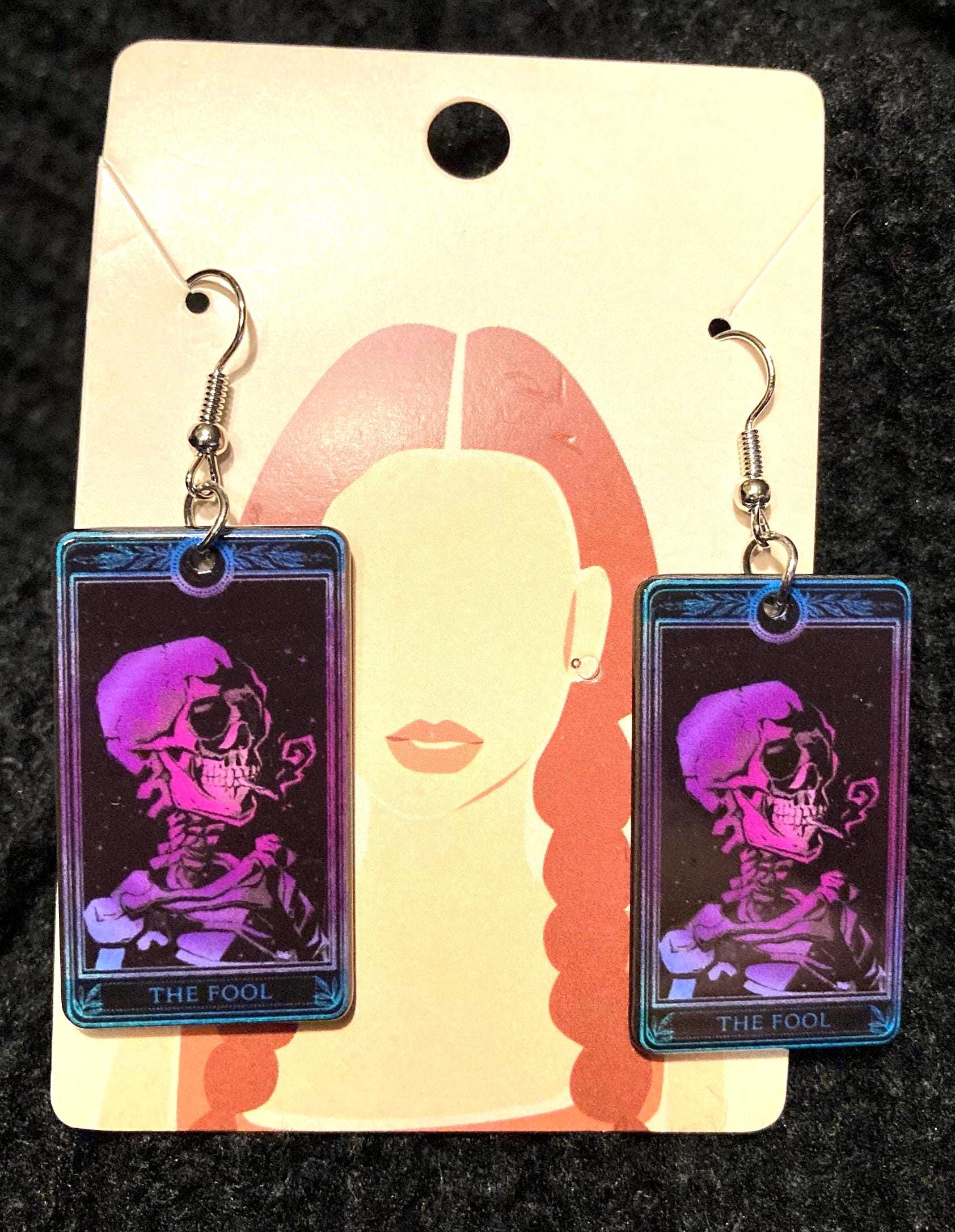 Van Gogh’s Skeleton Earrings