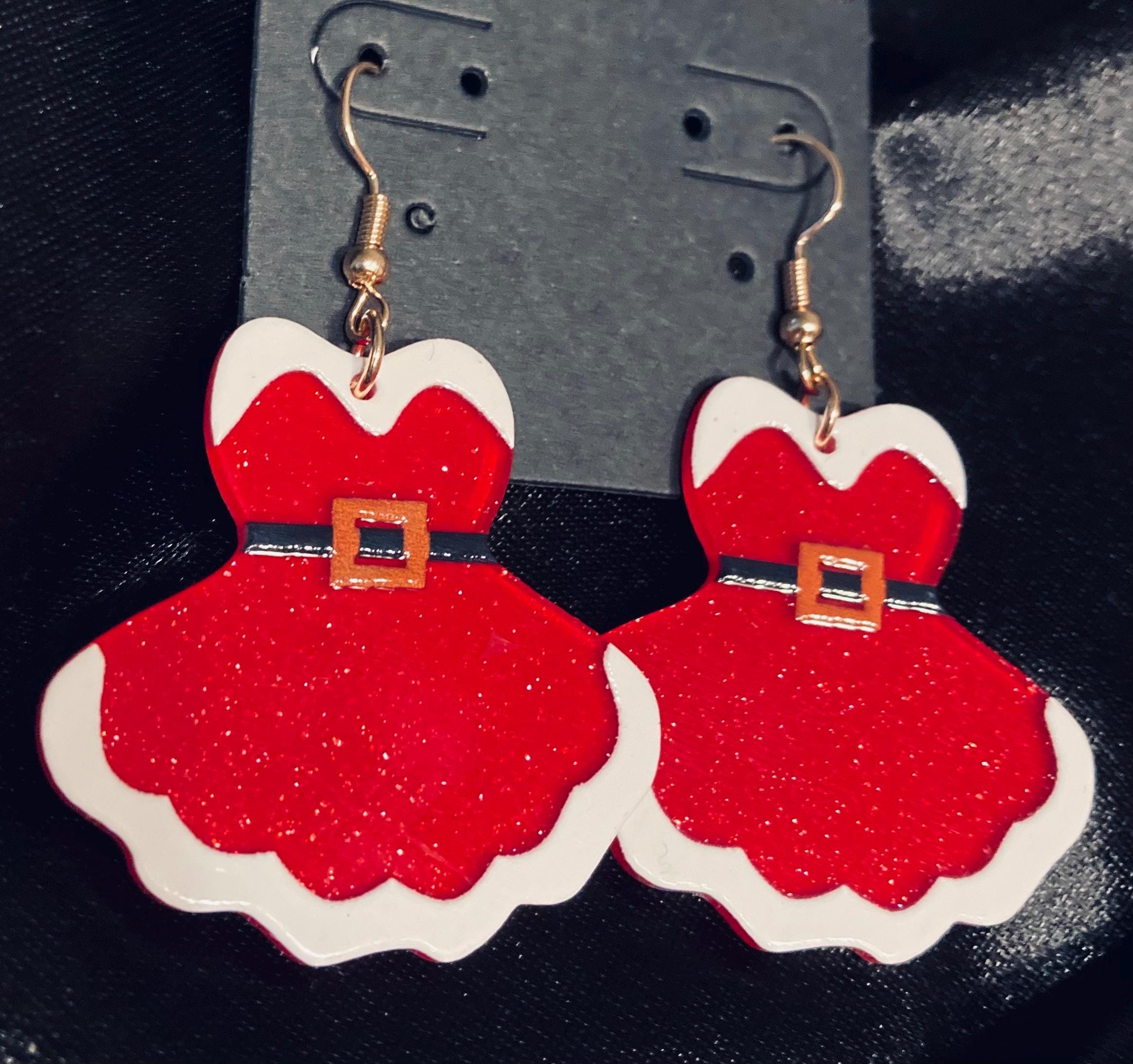 Miss Claus Earrings